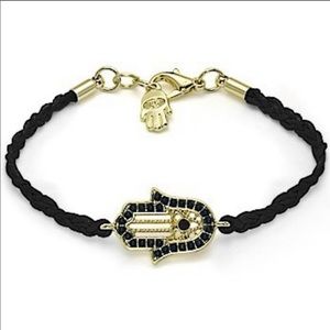 Adjustable Handwoven Hamsa bracelet